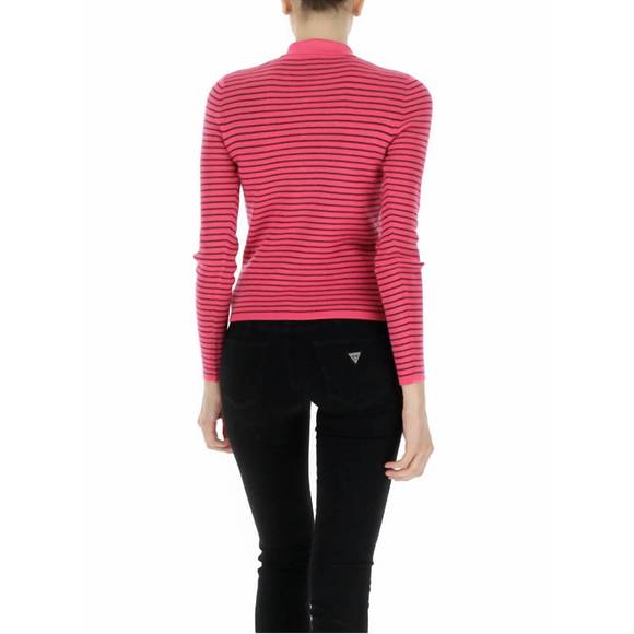 NEW PINKO palmito polo in pink/brown - Picture 3 of 4